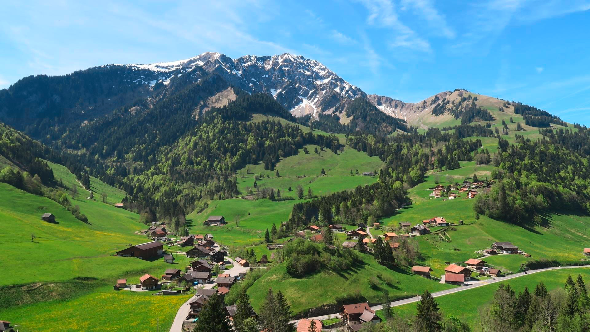 Vue panoramique des environs